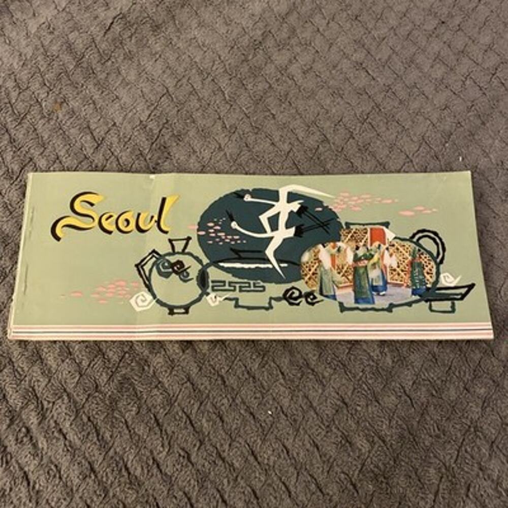 Vintage Postcard Booklet Special Seoul Korea - Printed By: Kukje Graphic